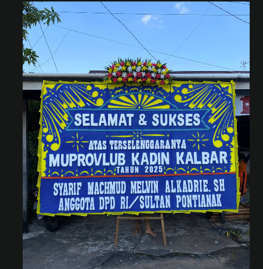 Papan Bunga Grand Opening Raisyah Florist